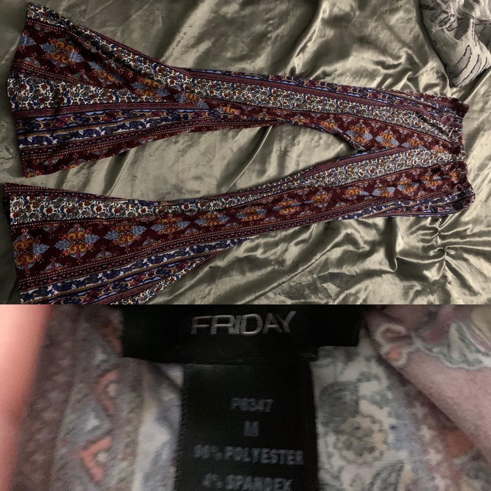 Flared leggings